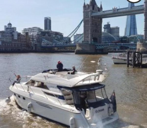 Yacht -Central London St Kats Dock Tower Bridge